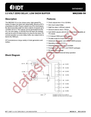 MK2308G-1HTR datasheet  